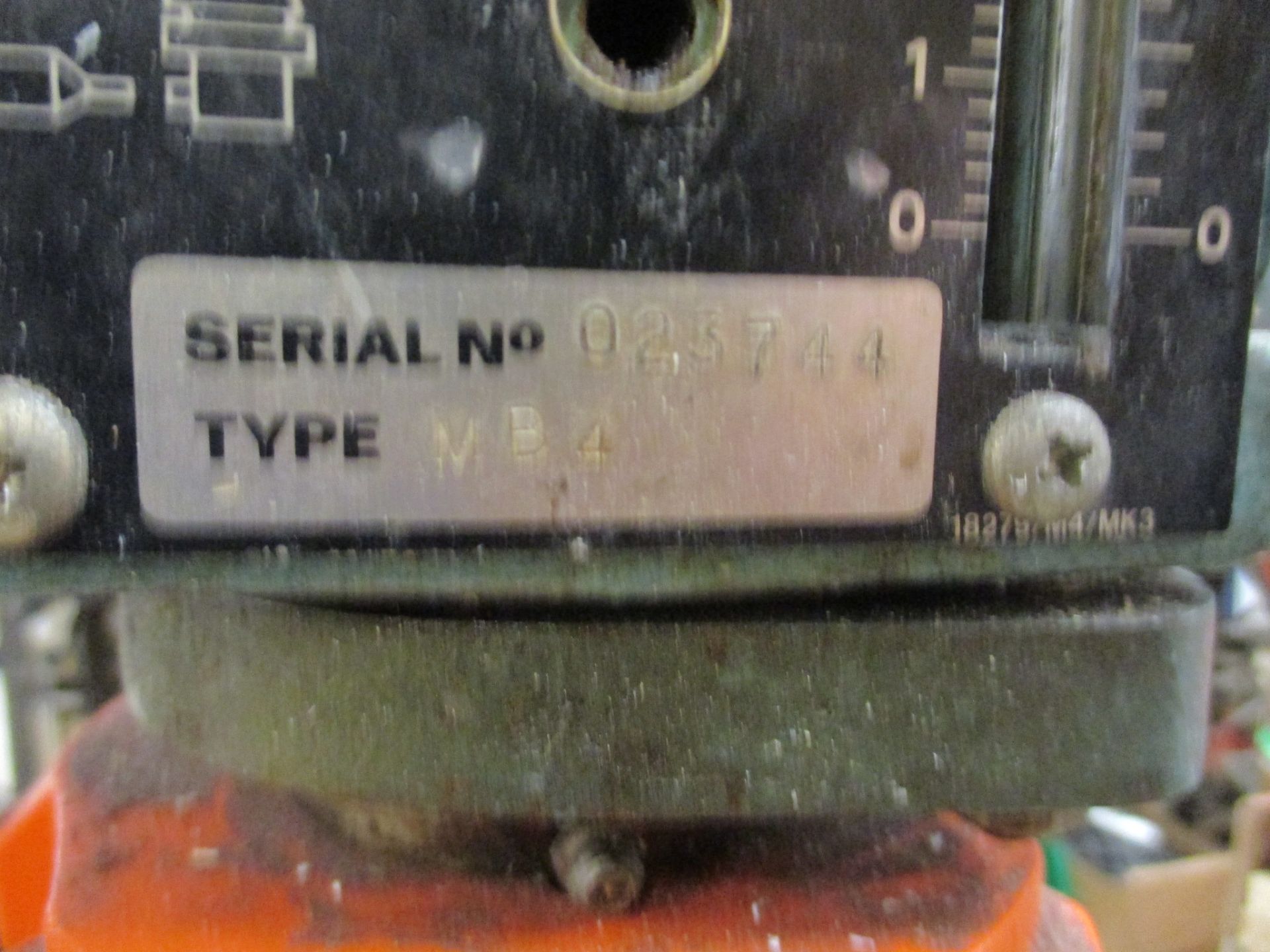 1, MB4, Pillar Drill, Serial Number: 023744 - Image 2 of 2