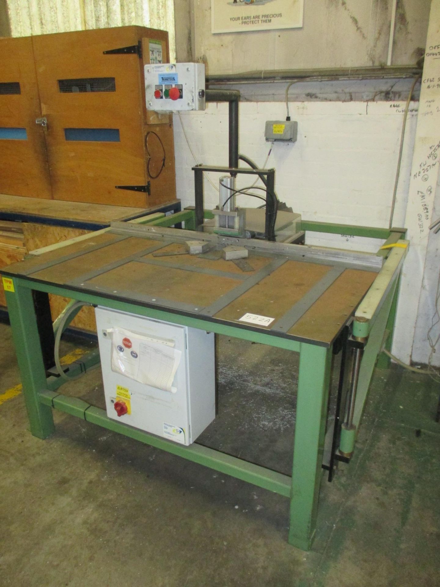 1: Desoutter, Crimping Machine And Bench