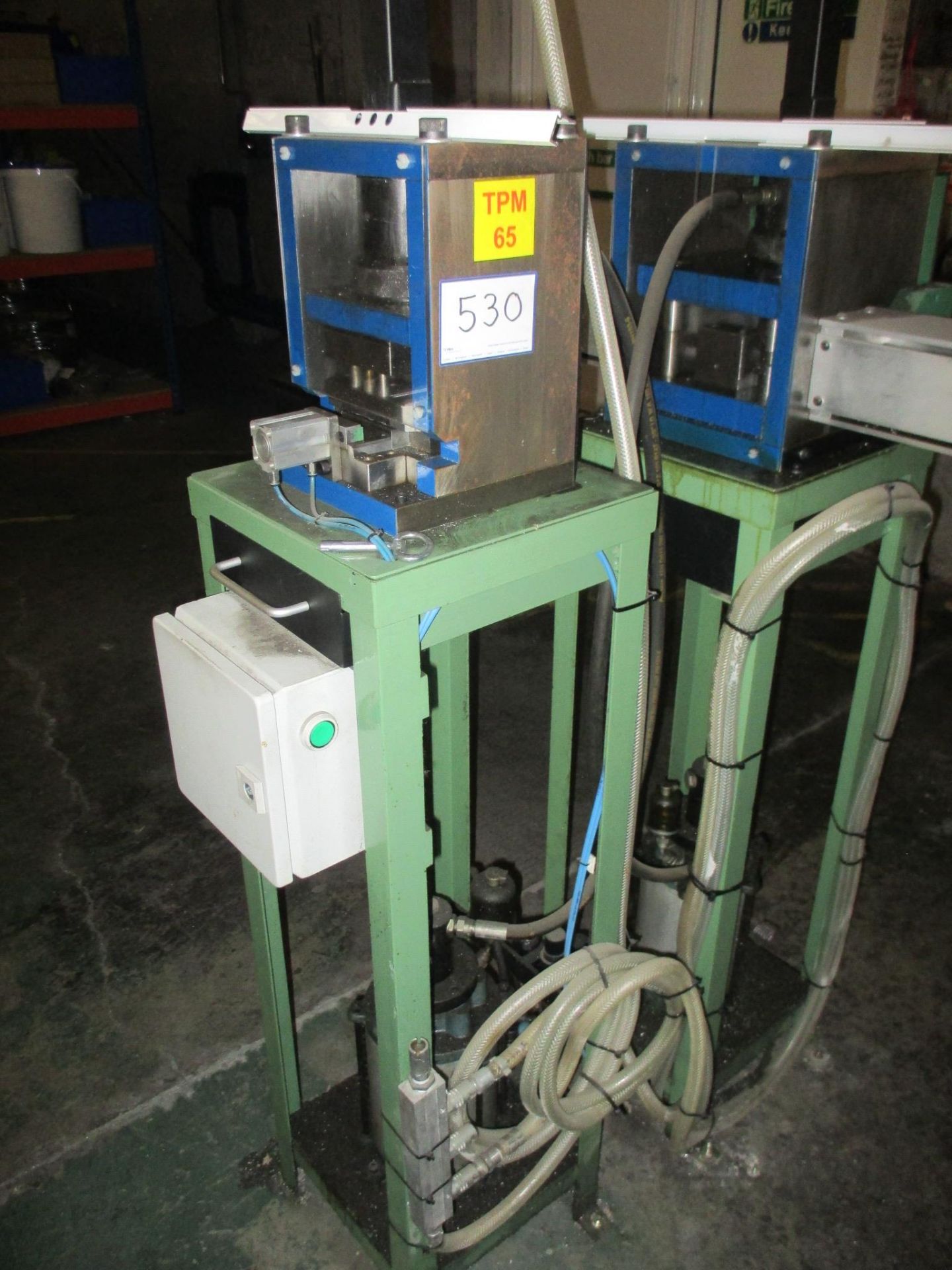 1, Pedal-Operated Punch and Stand, Serial Number: FA009397 T320