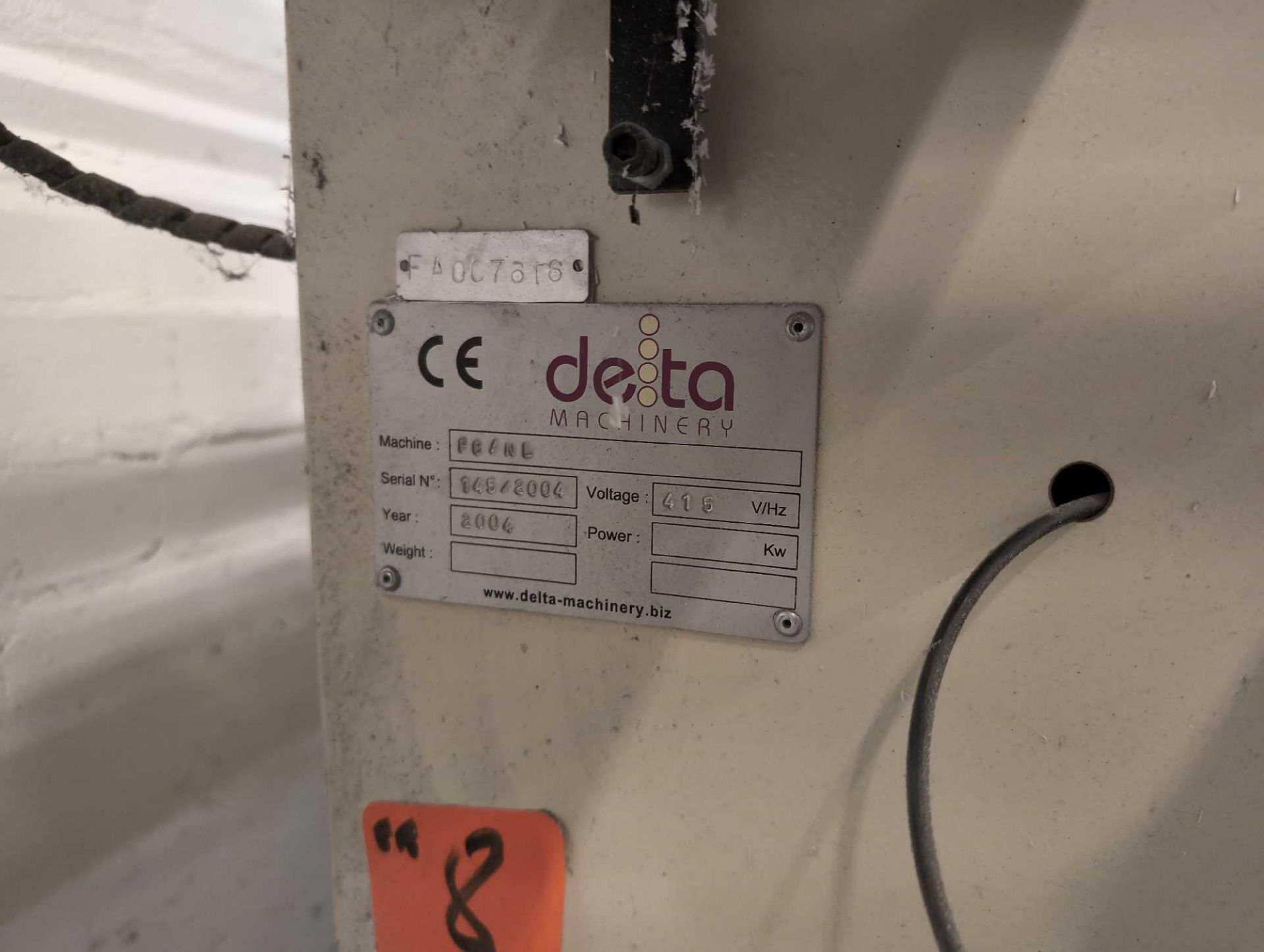1: Delta, FC/NL , Router, Serial Number: 145/2004, Year of Manufacture: 2004 - Image 4 of 5