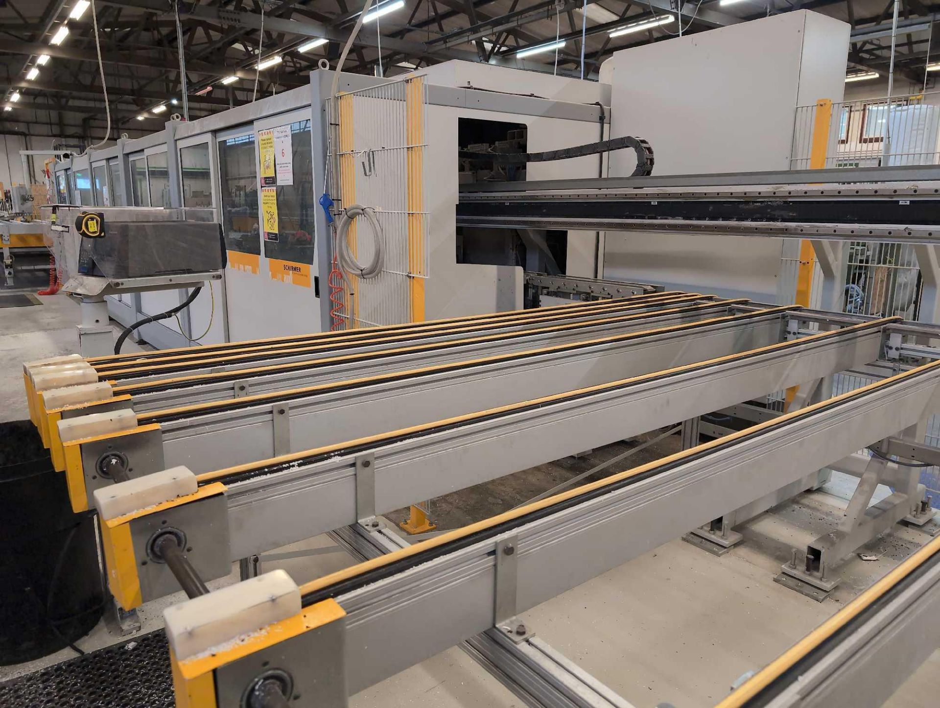 1: Schirmer, DA2 DGM, Cutting Centre, complete with Touchscreen Controls, Swanneck Conveyor and 1 x - Image 3 of 13