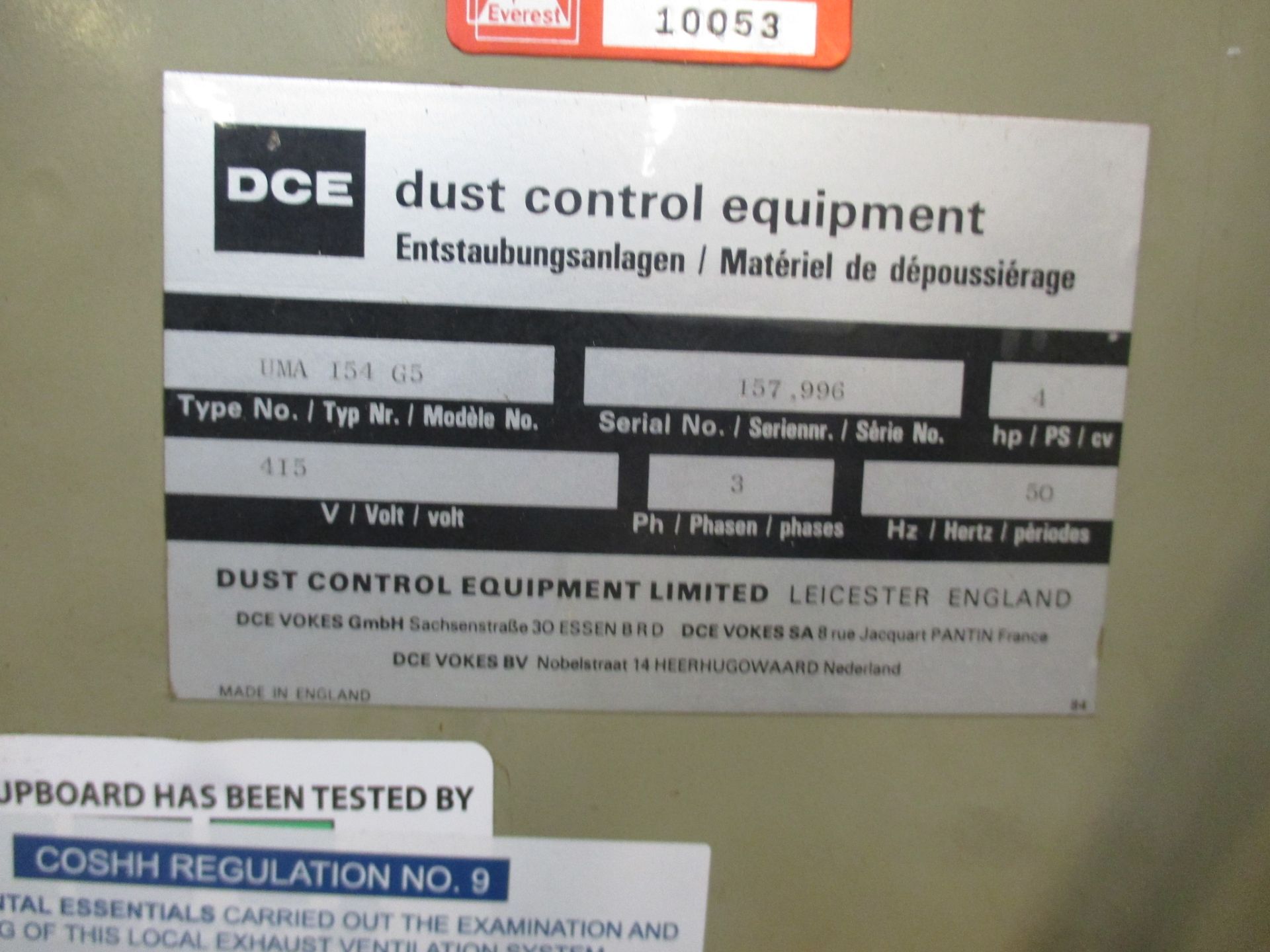 1: Interwood/Maka, STV-61, Tenon/Morticer Compelte With DCE Dust Extraction, Serial Number: 814664, - Image 5 of 5