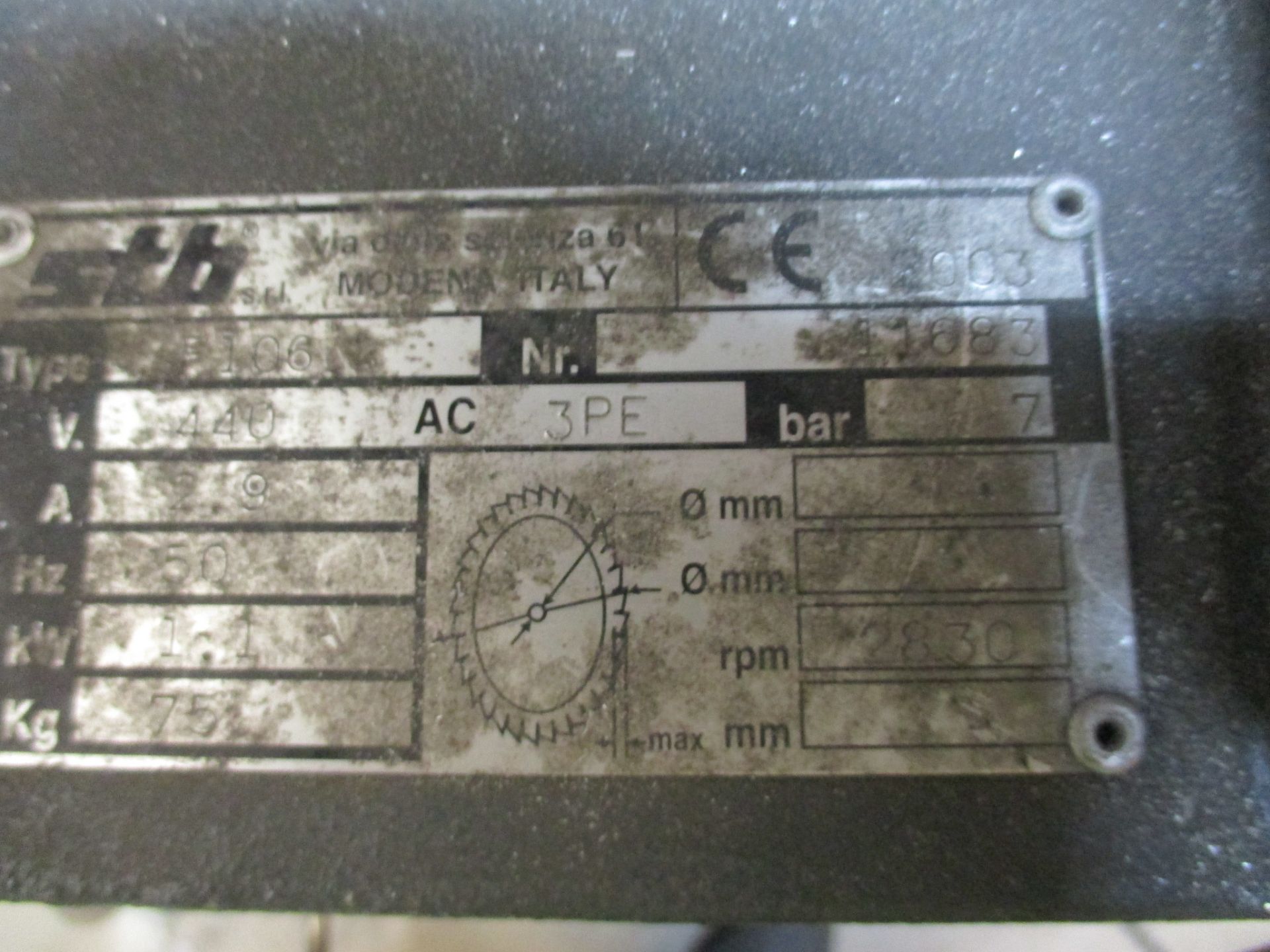 1: STB, F106, End Milling Machine, Serial Number: 11683, Year of Manufacture: 2003 - Image 2 of 2