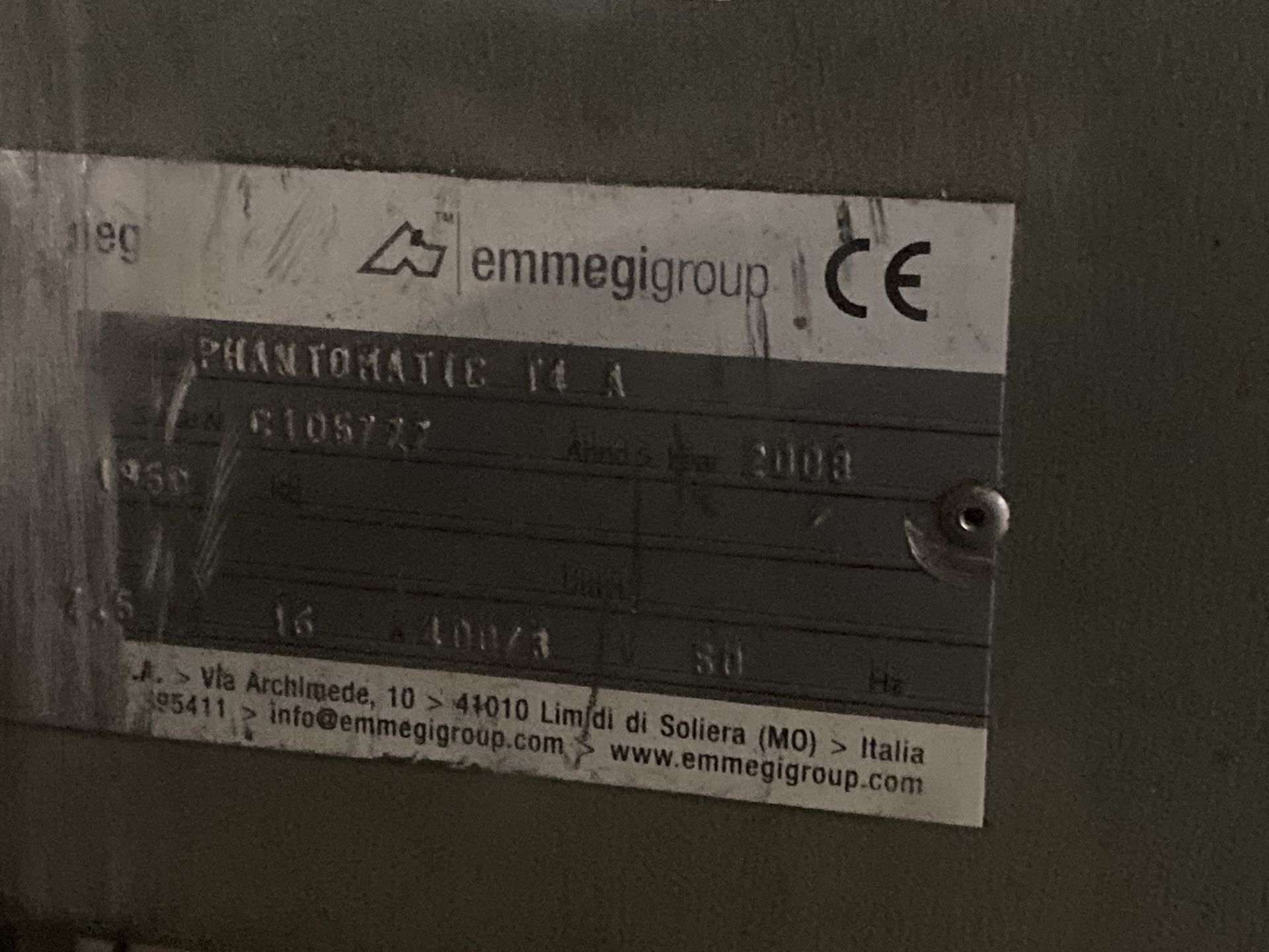1: Emmegi, Phantomatic T4A, CNC Profile Milling Machine (3.6m) With Isac Sab 2001 Controls, 6-Statio - Image 3 of 7