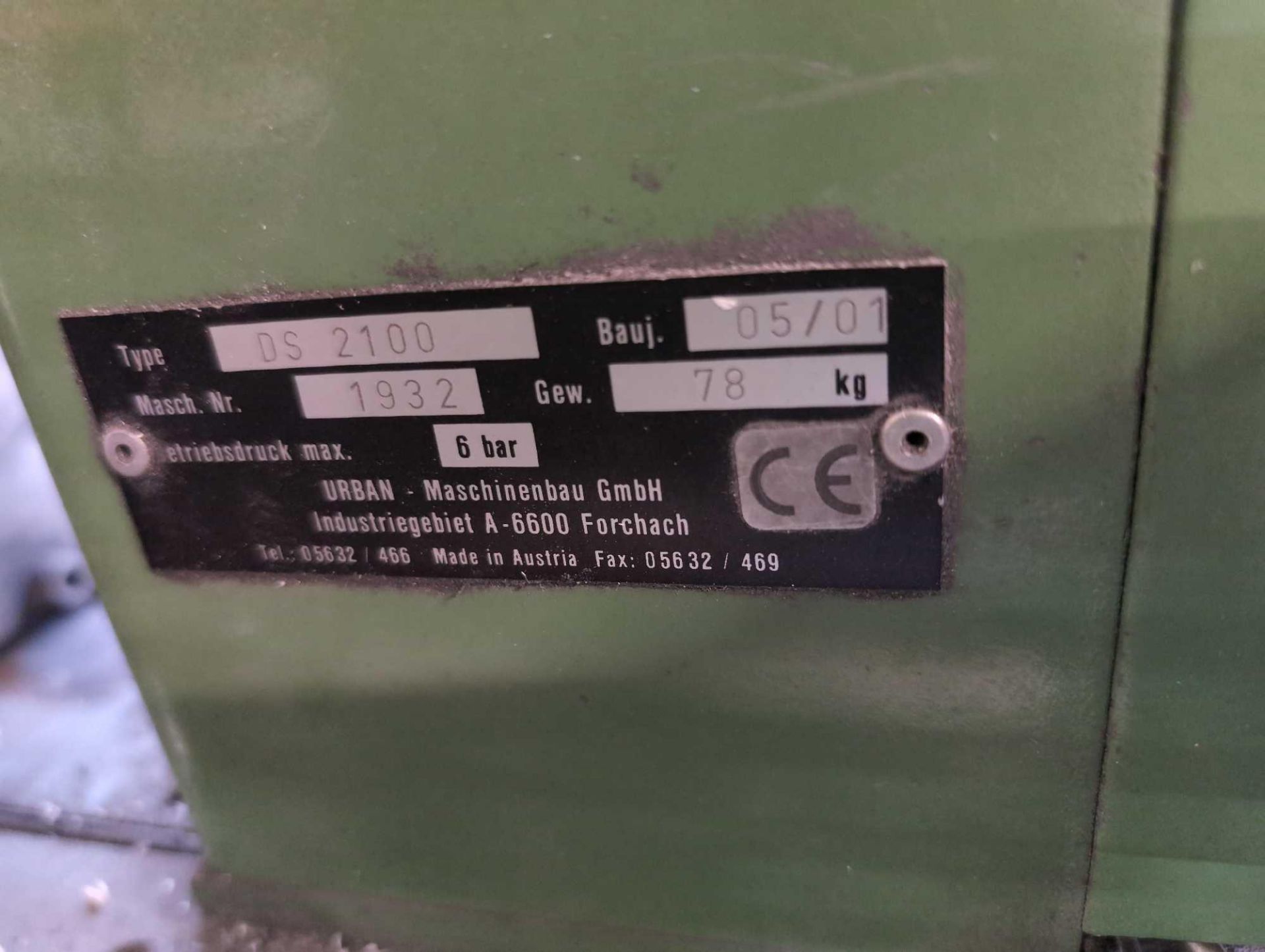1: Urban, DS2100, Automatic Screwdriver Unit , Serial Number: 1932, Year of Manufacture: 2001 - Image 3 of 3