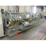 1: Emmegi, Twin Electra Sun500 TU/6, Twin-Head Mitre Saw Complete WithEmmegi Extraction System , Ser