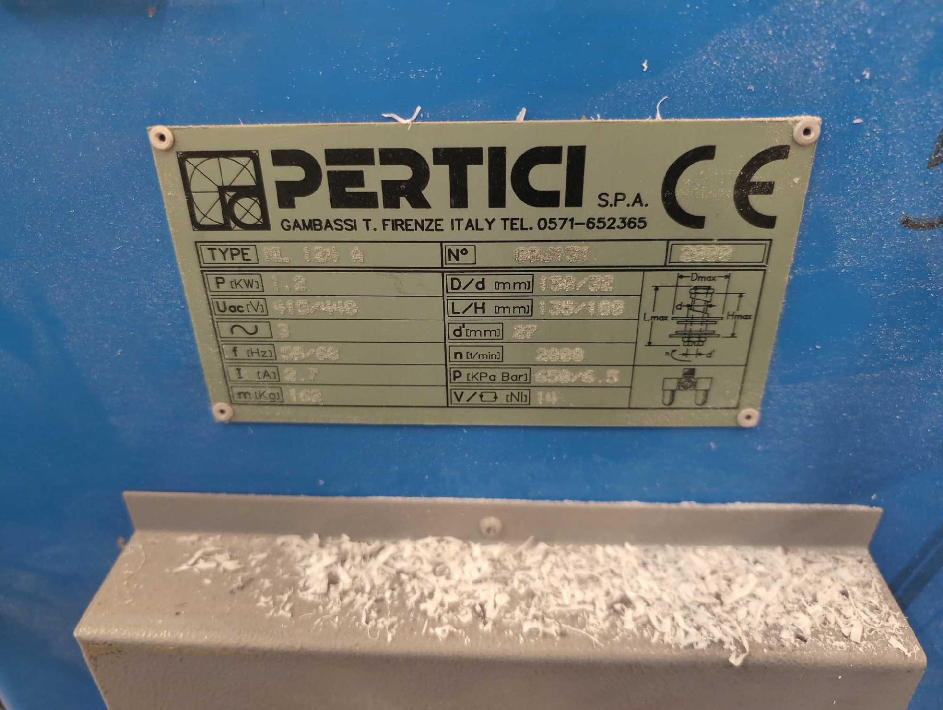 1: Pertici , 124A, End Mill Machine , Serial Number: 02J131, Year of Manufacture: 2020 - Image 5 of 5