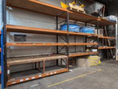 Various Bays Boltless Pallet Racking In All Approximate 18 Bays