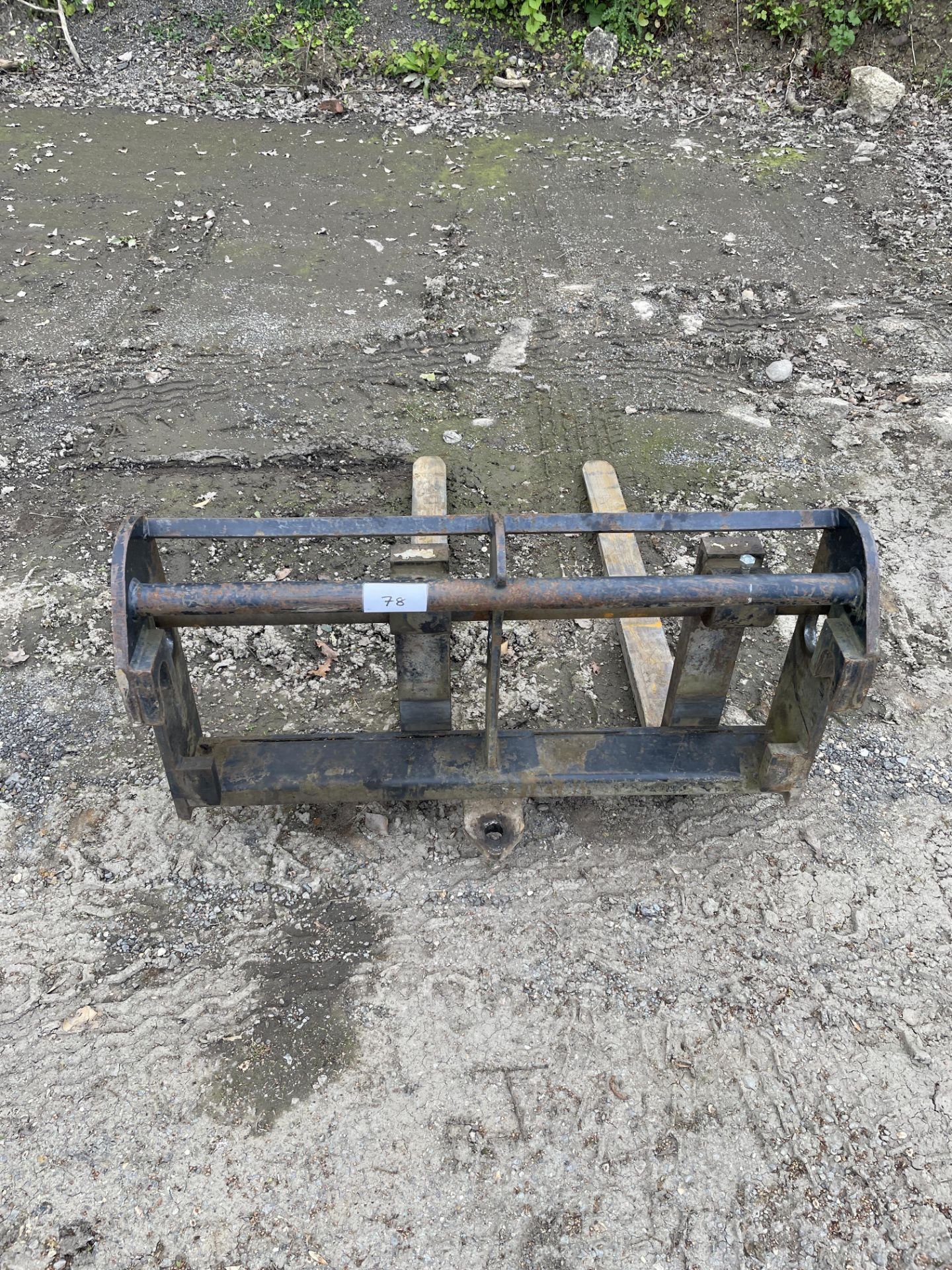 Doughty Quick Fit Tines for Merlo Telehandler As Lotted