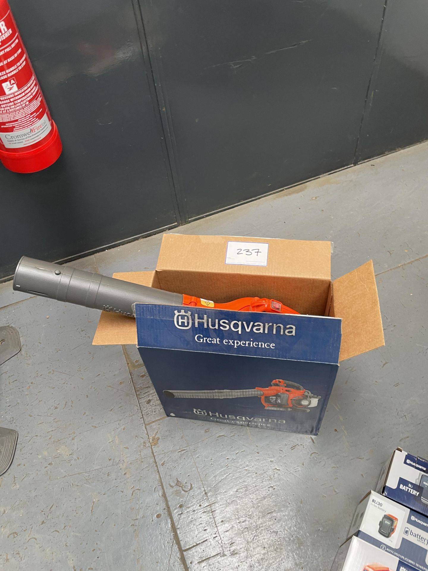 1: Husqvarna 125B Petrol Blower. Serial No. 20213703252 (2021)