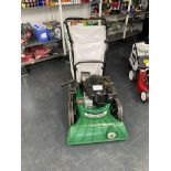 1: Billy Goat Self Propelled Garden Vacuum Cleaner with Briggs and Stratton 850 pxi 190cc Petrol Eng