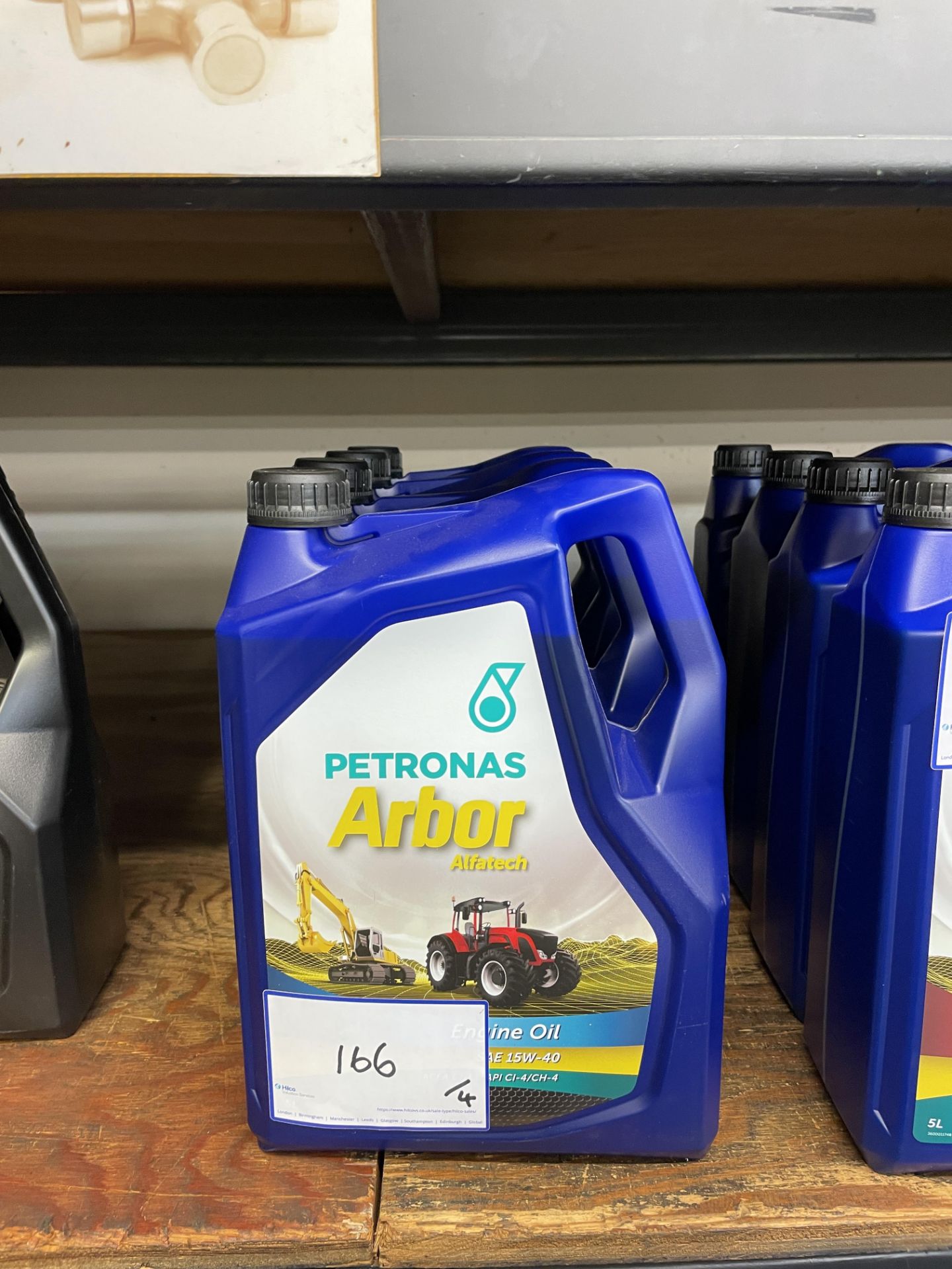 4: 5L Patronas Arbor Alfatech 15W-40 Engine Oil As Lotted