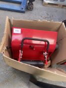 1: Countax Rear Sweeper Unit (No Collection Box). Model AP003. Date of Manufacture 4/8/11. Serial