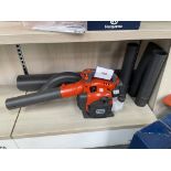 1: Husqvarna 125BV, Petrol Leaf Blower. Serial Number: 20213702880. Year of Manufacture: 2021