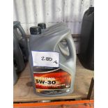 2: 5L Collings Brothers Supermol SW-30 Engine Oil As Lotted