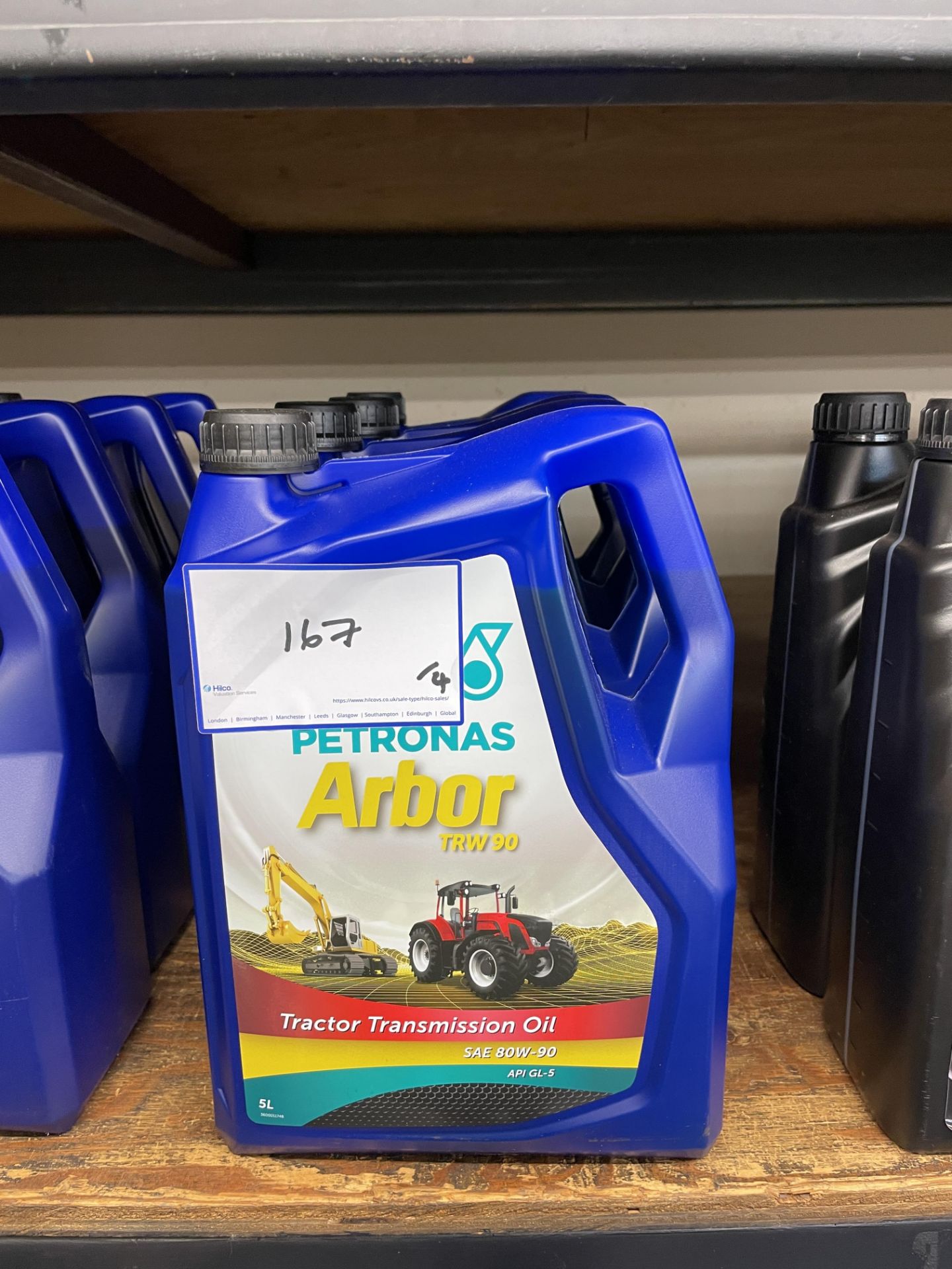 4: 5L Patronas Arbor TWR90 Tractor Transmission Oil SAE 80W-90 As Lotted