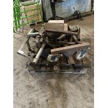Contents of Pallet to Include Case CVX Transmission Removing Tool, Case Skid Plate Chopper Removing