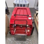 1: Countax Rear Sweeper & Collection Box 300L. Model 30100021. Date of Manufacture 15/10/20. Seria