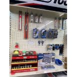 Quantity of Draper Tools To Include Drill Bit Sets, Socket Set, Drill Bits & Sockets with Stand As L