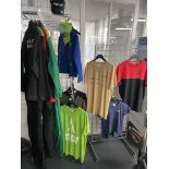 2: Freestanding Clothes Racks & Contents As Lotted