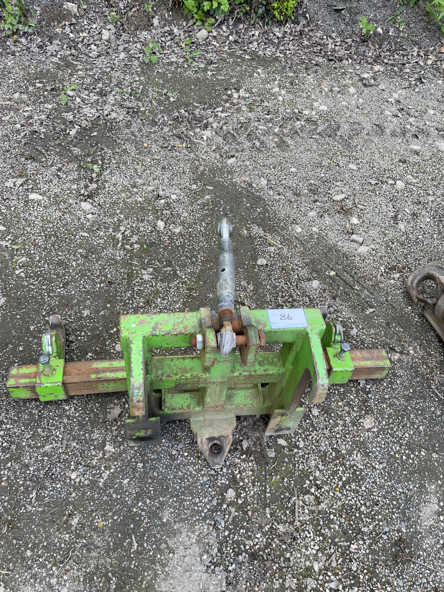 1: Front Towing Attachment for Merlo Telehandler (Ball Hitch). (This Lot is on deferred collection u