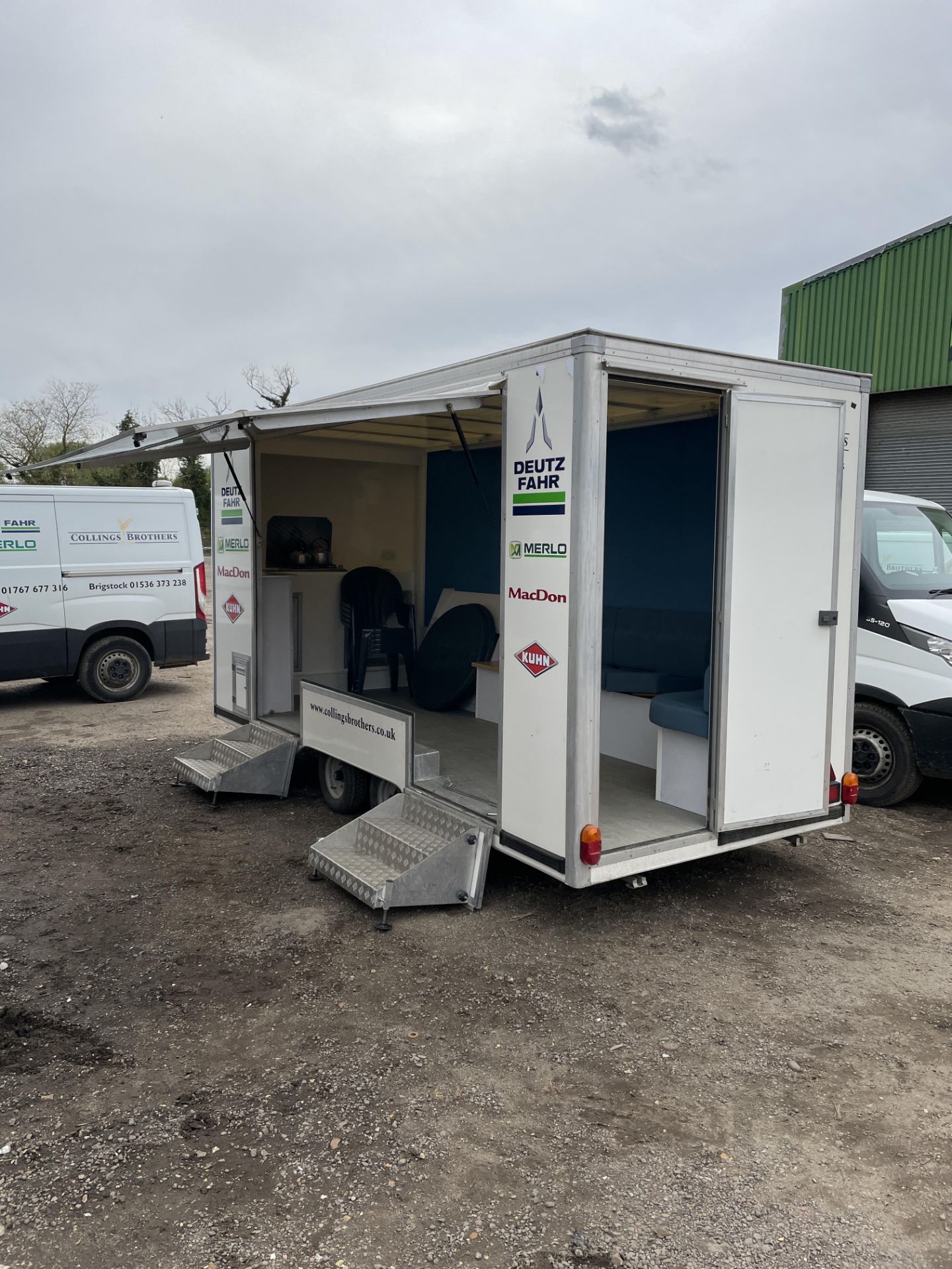 1: Blackburn Trailers Approx 4.9m (L) x 2.3m (H) x 1.8m (W) Twin Axle Show Trailer Chassis No. 29676 - Image 2 of 4