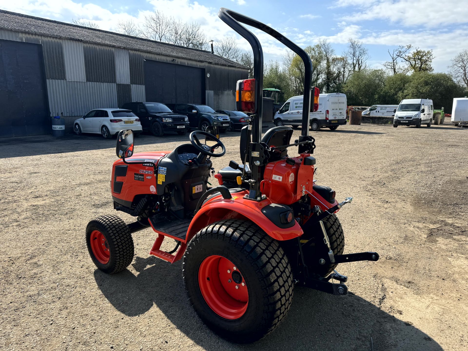 1: Kioti CX2510 HST, 4WD Compact Tractor On Grassland Tyres, Serial Number: PX3CA0078 with Hours 2.7 - Image 3 of 11