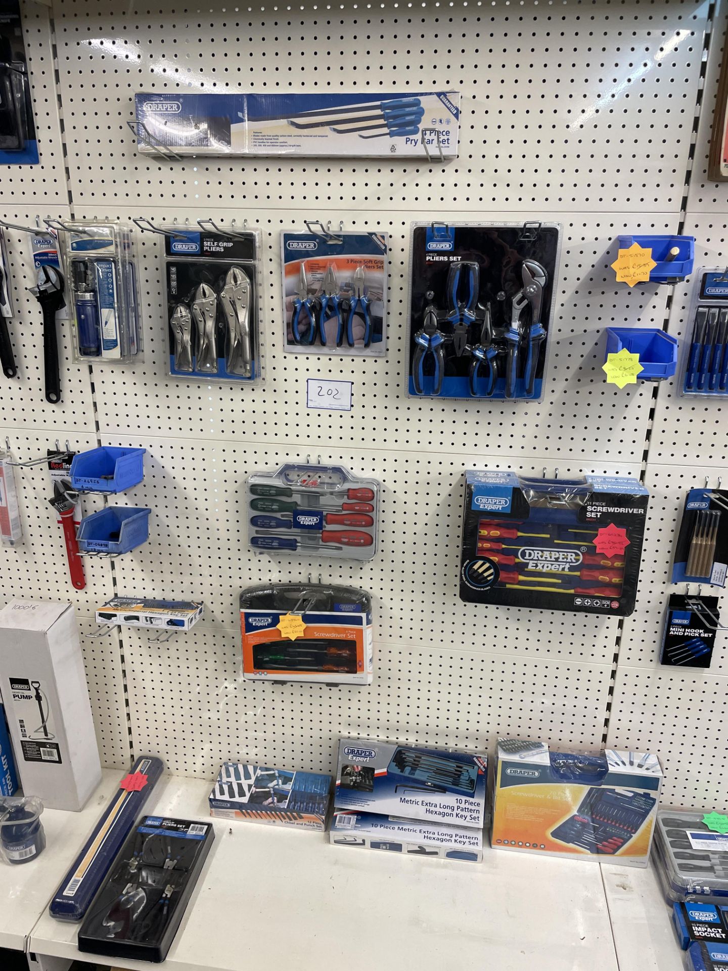 Quantity of Draper Tools To Include Screwdriver Sets, Plier Set, Impact Sets, Various Wrenches As Lo
