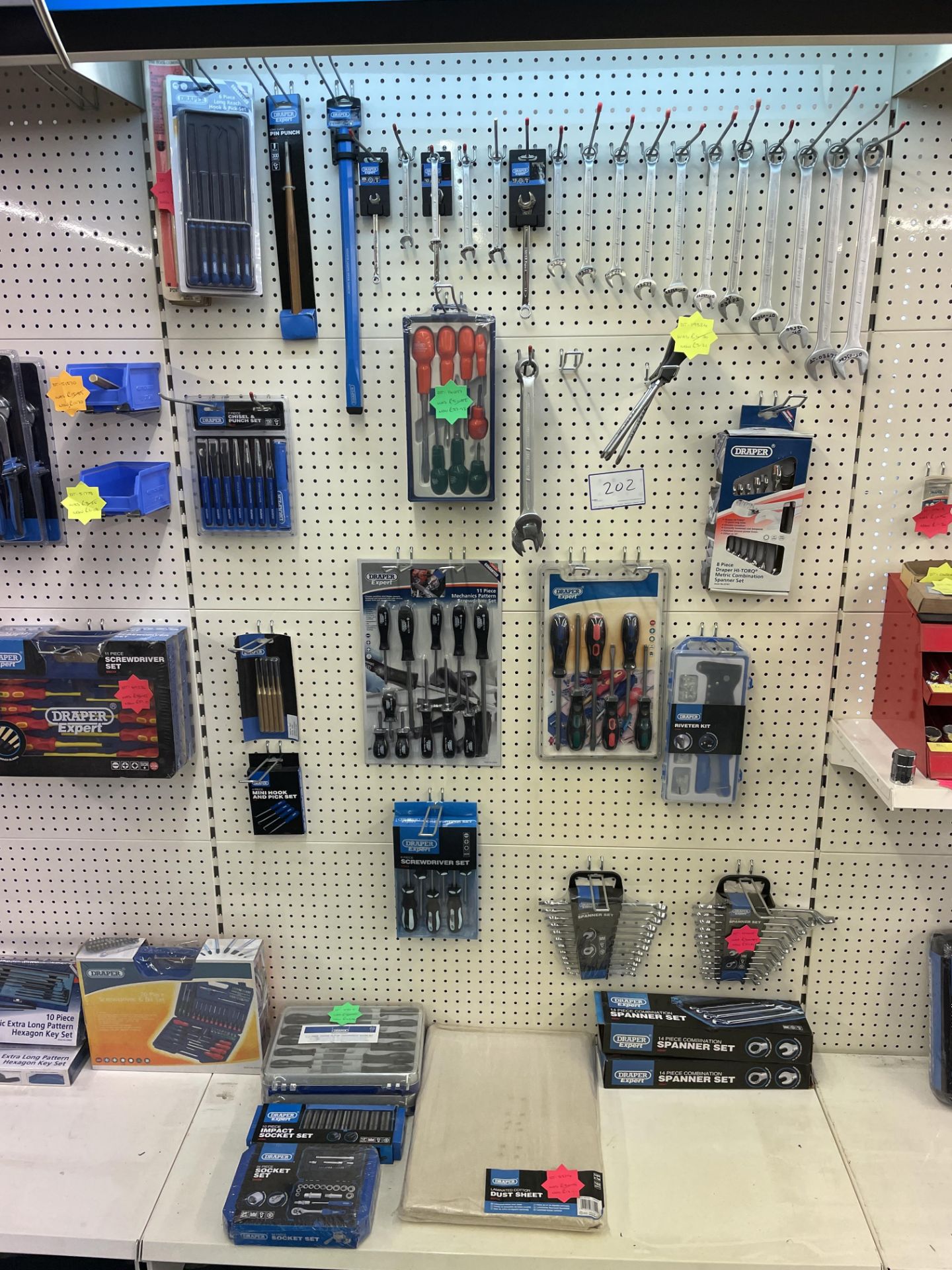 Quantity of Draper Tools To Include Screwdriver Sets, Plier Set, Impact Sets, Various Wrenches As Lo - Image 2 of 2