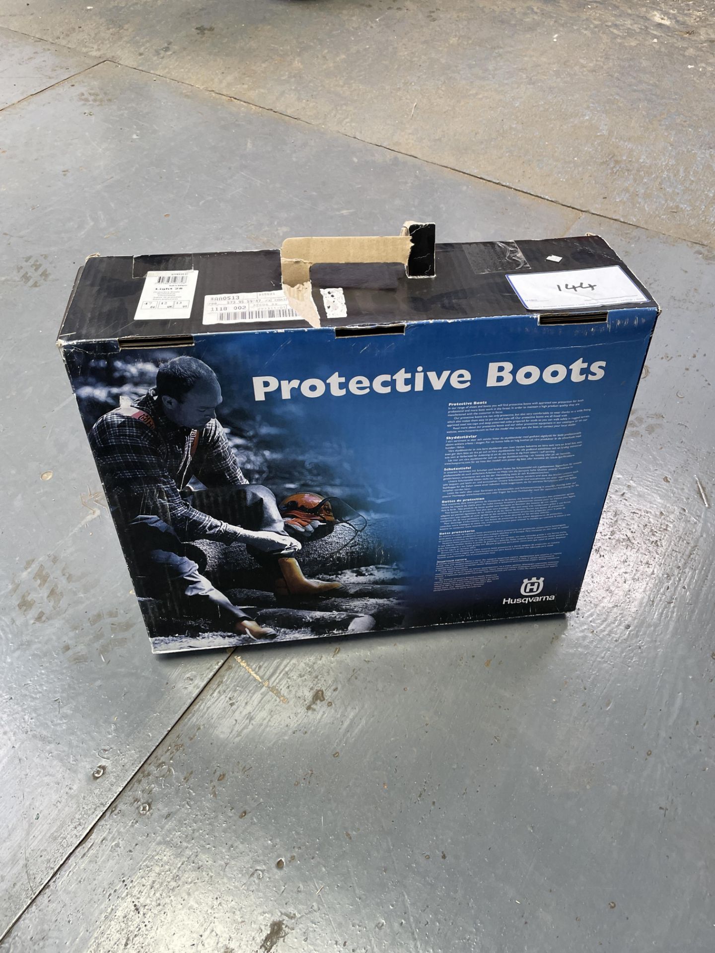 1: Husqvarna Light 28 Size 12 UK Protective Boots