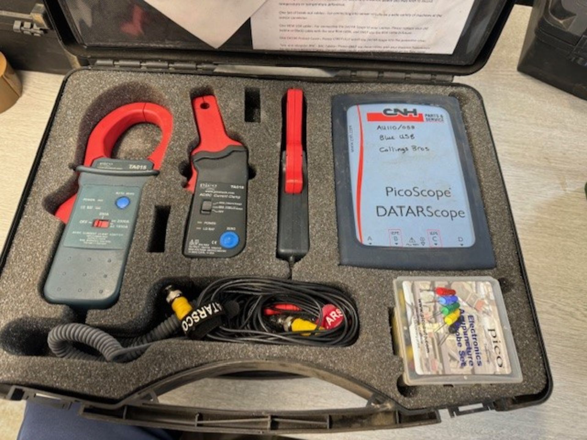 1: CNH Data Diagnostics Kit for Case Including Oscilloscope & Pressure Sensor Kits AsLotted - Image 5 of 5