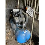 1: ABAC 270 HP7.5 Vertical Air Compressor & Receiver. Model PRO B6000 270 FT7.5 UK. Serial No. ITR13