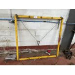 1: Purpose Built Square Lifting Frame Approx 1.5m x 1.5m