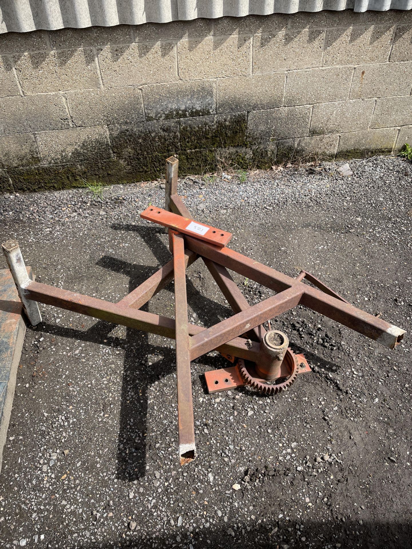 1: Power Harrow Turning Frame