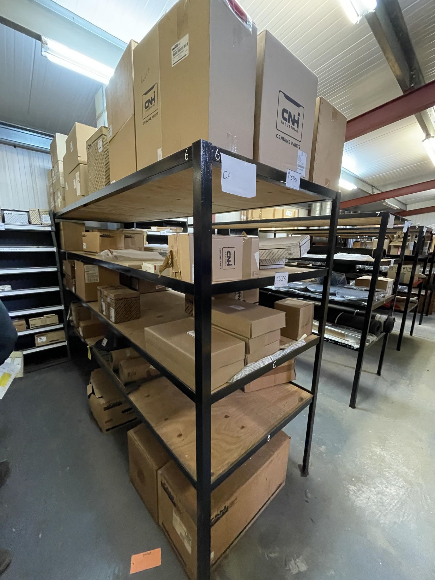 1: Rack & 2: Shelving Units of Various Case Large Parts, Filters As Lotted. (Please See Listing for - Image 2 of 5