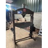 1: Churchill Model UC Hydraulic Garage Press. Serial No. 760507