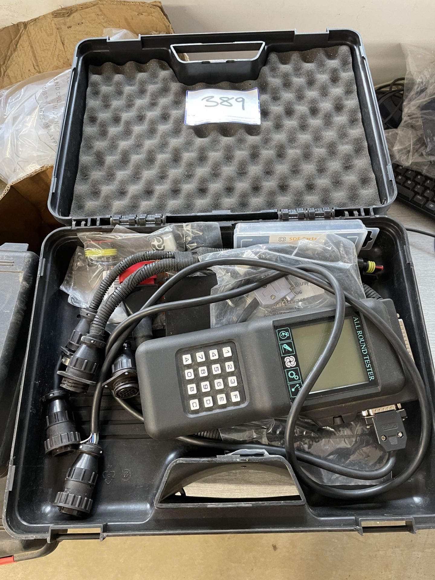 1: All Round Testing Kit for Deutz-Fahr Tractors & Associated Cables As Lotted