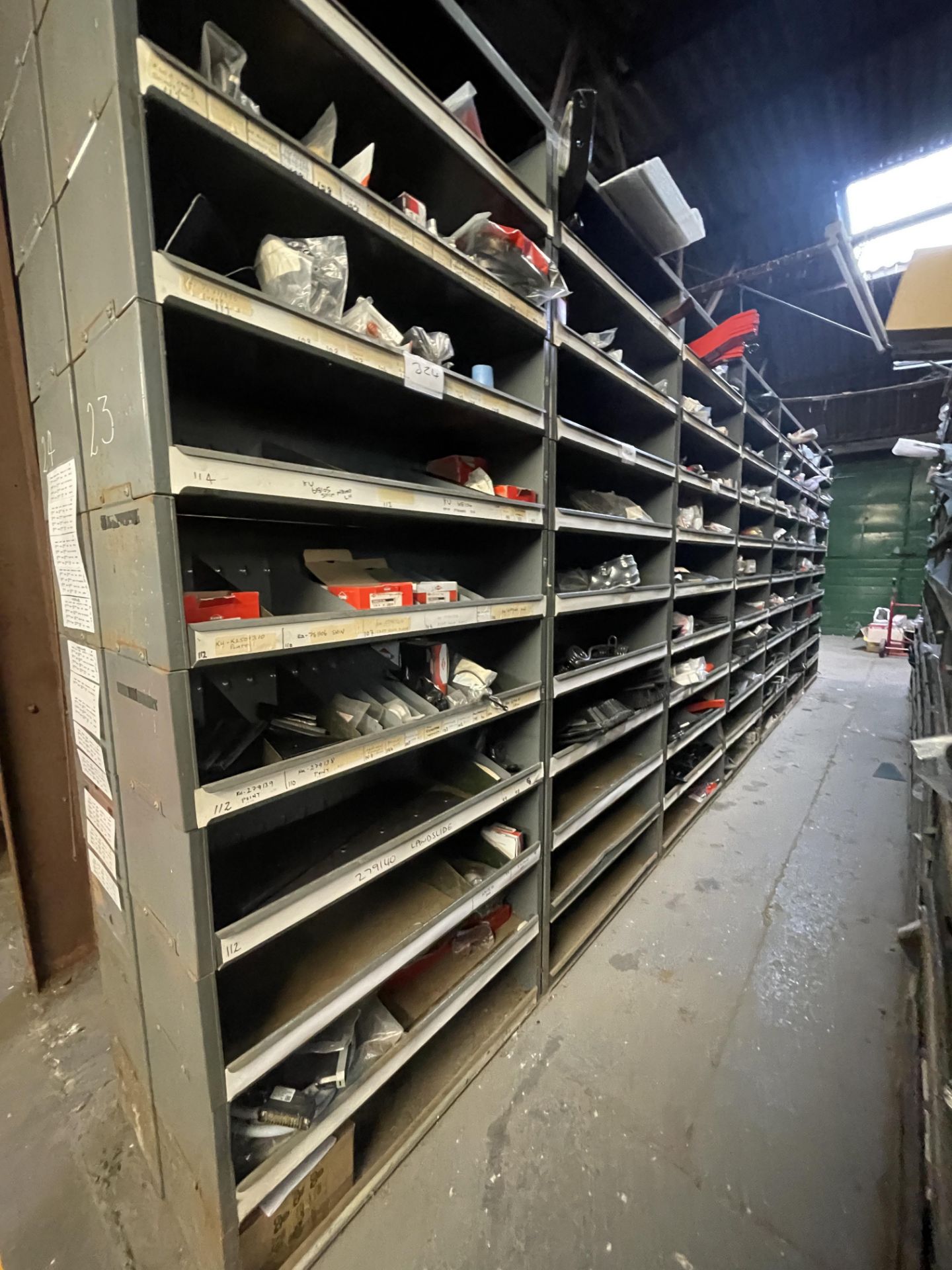 14 Racks of Kuhn & Dowesdwell Parts As Lotted. (Please See Listing for Contents of Lot 324 in Photo - Image 4 of 18