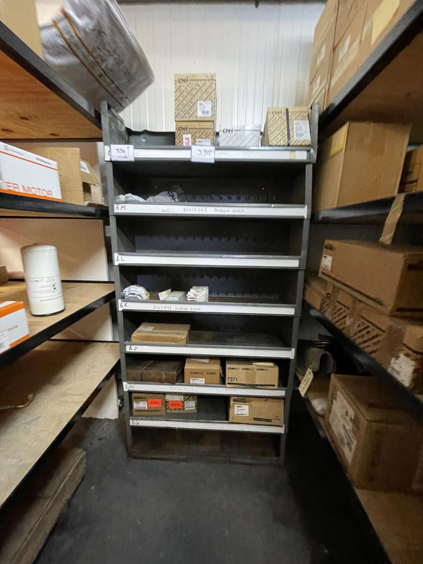 1: Rack & 2: Shelving Units of Various Case Large Parts, Filters As Lotted. (Please See Listing for - Image 3 of 5