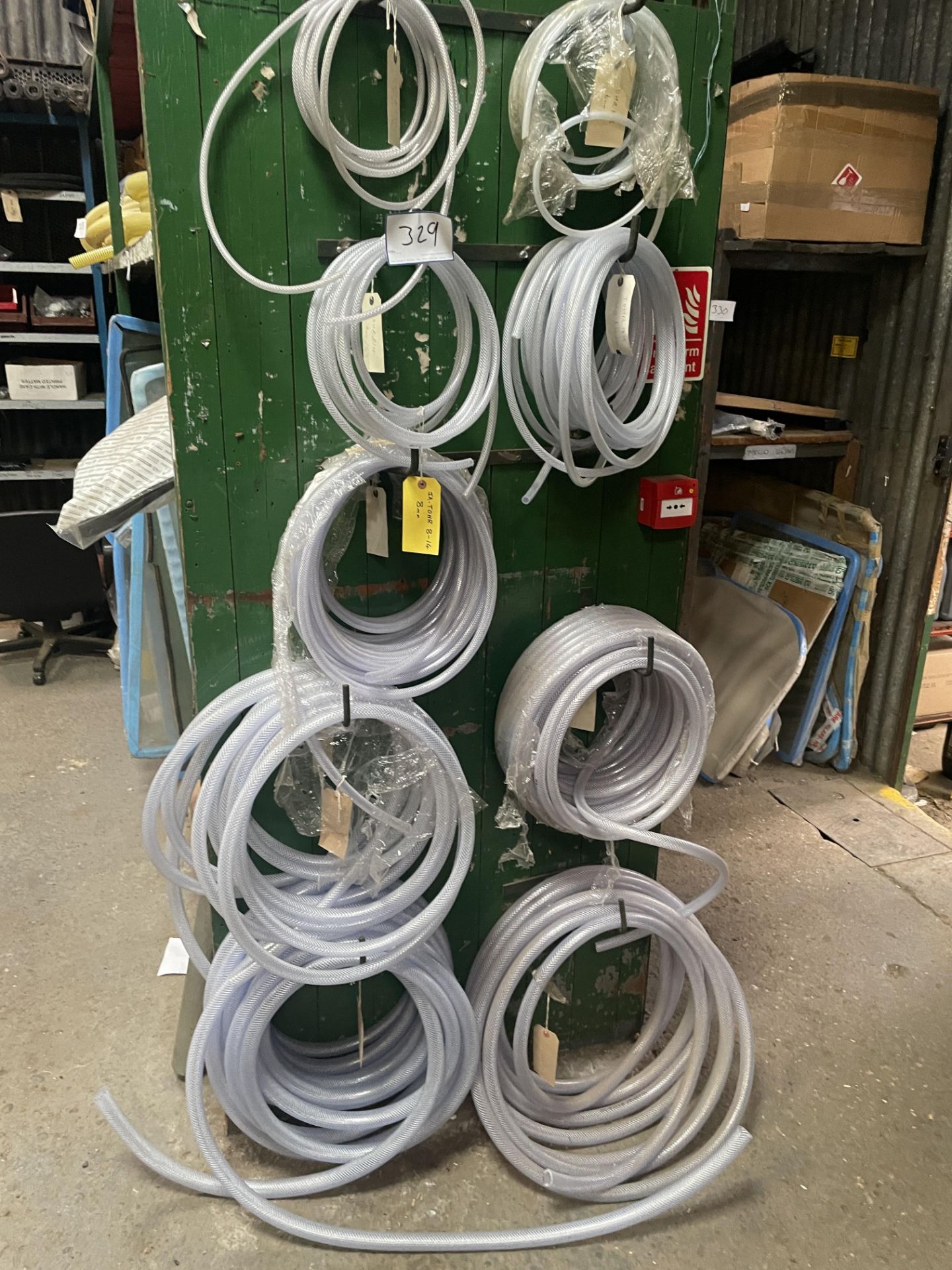 Quantity of Various Ribbed Seed Hose Pipes As Lotted. - Image 4 of 4
