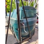 Bunded 2500L Poly Diesel Tank with Bowser