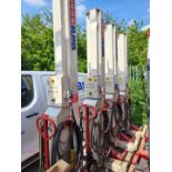 Set of 4 Steril Koni Electric Column Lifts