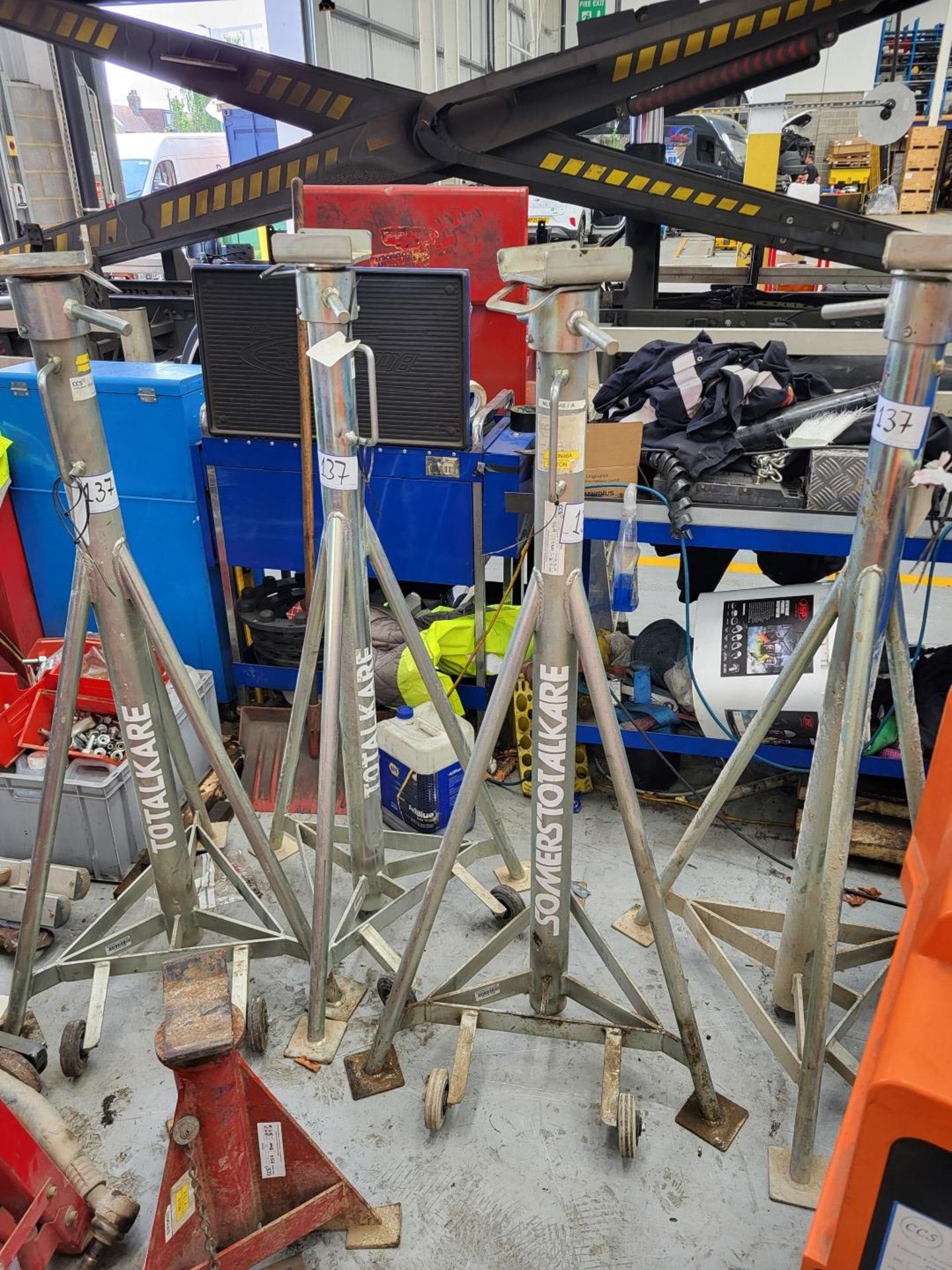 4 x Totalkare Axle Stands