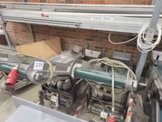 (2) Crizaf Approx 1.5m Incline Conveyors As Lotted