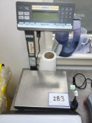 Sartorious QC7 CCE-D Digital Scale, Serial Number: 71002084, with 7.2kg Capactity