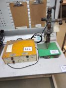 Telesonic SG-7-300 Hand Lever Sonic Welder for Bench Serial Number: 86428