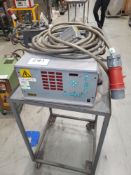 PSG HR12 18 Zone Hot Runner Control. Serial No: 180401547 on Mobile Stand