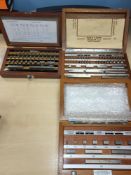(3) Various Gauge Block Sets (Incomplete), as lotted