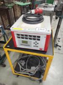 PSG Profittemp 12D Twelve Zone Hot Run Control on Mobile Stand. Serial No: 1913049-00321