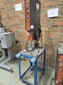 Dawe Type 7016B Ultrasonic Welder. Serial No: 30327B on Mobile Stand